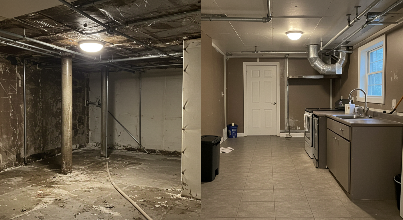 Mold Removal Process in Action