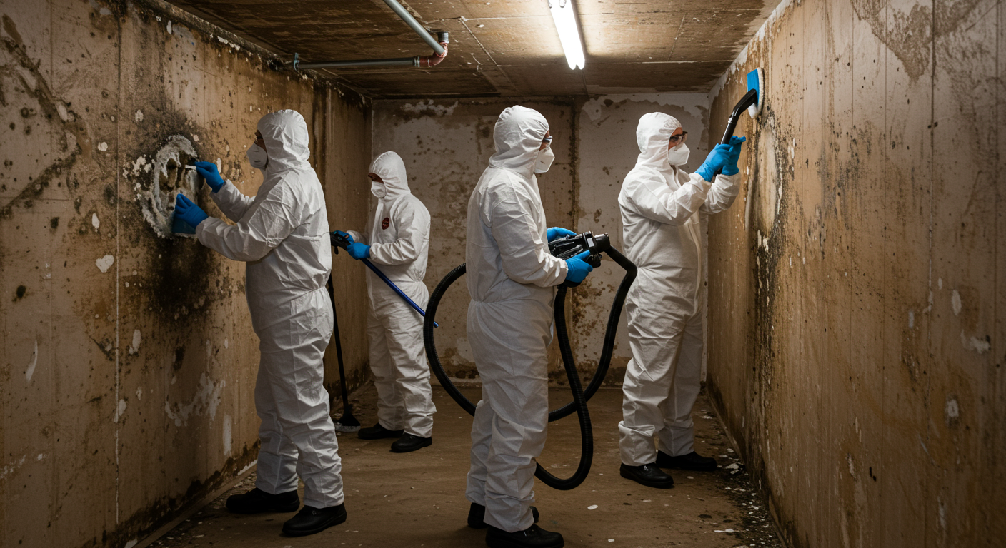 Certified Mold Remediation Team