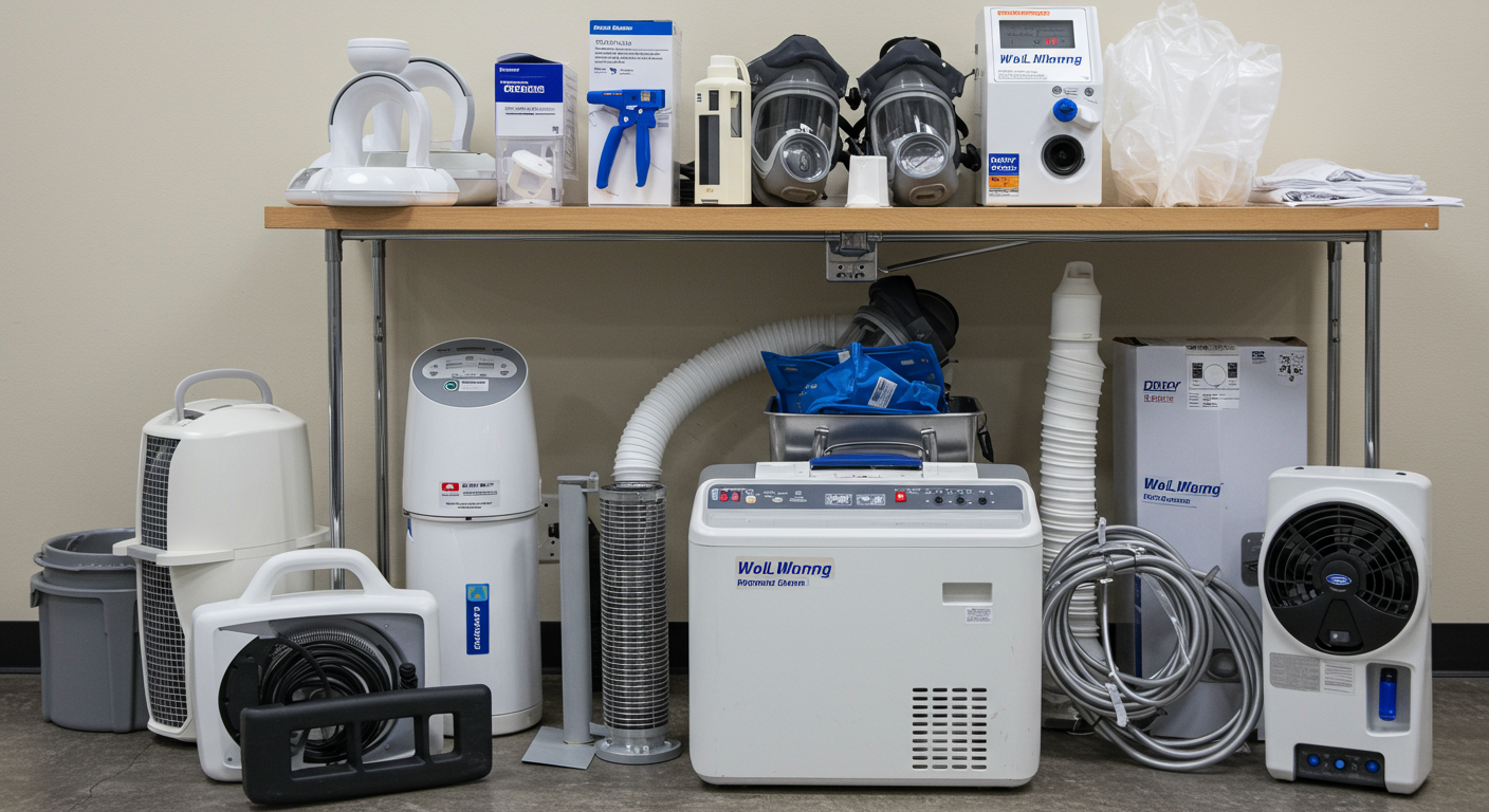 Professional Mold Cleanup Tools