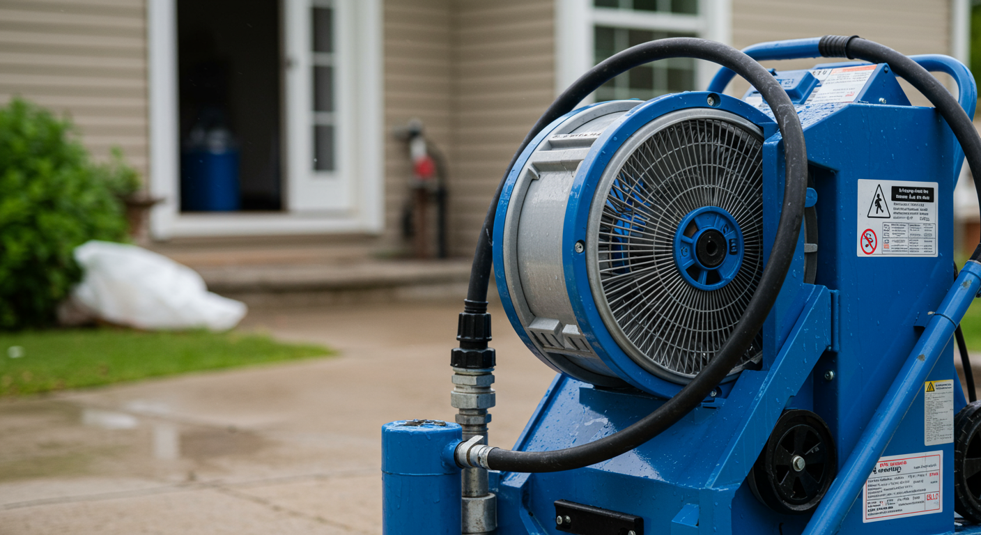 Water Restoration Equipment in Auburn