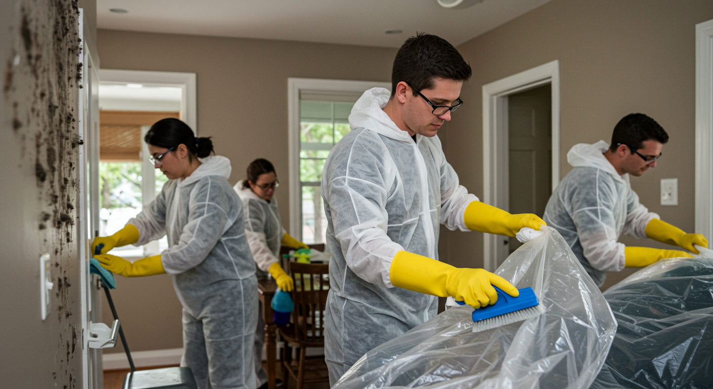 Professional Mold Inspection in Action