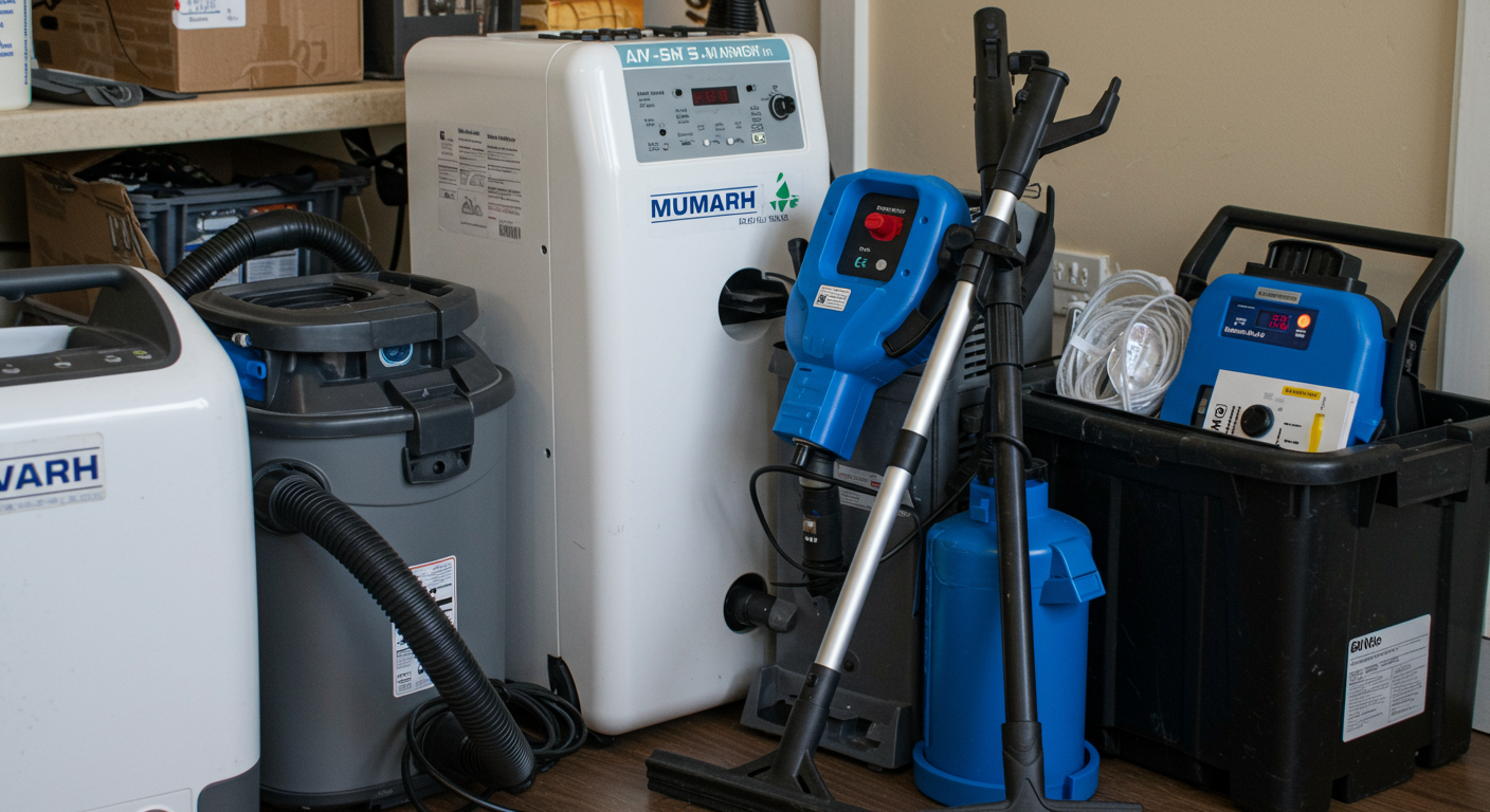 Professional-grade mold remediation tools